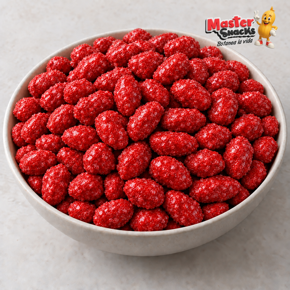 Cacahuate Garapiñado Rojo